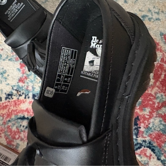 Dr. Martens Vegan Adrian Felix Tassel Platform Loafers - Picture 5 of 5
